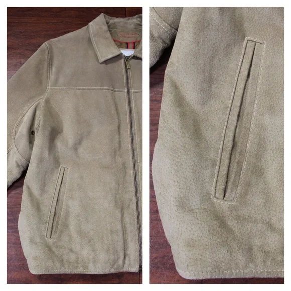 Wilsons Tan Leather M. Julian Jacket